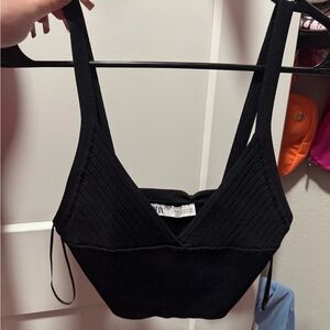 Zara Black Top